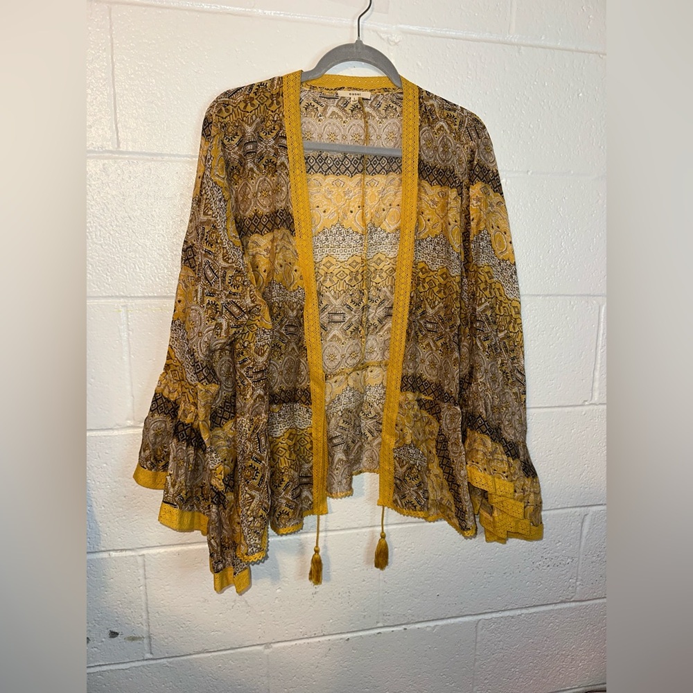 Easel Sunlit Patchwork Kimono - image 3